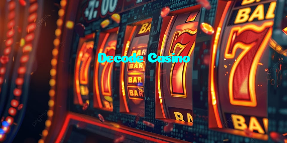 Decode Casino casino presented on mobile device in Pakistan with slots and live games